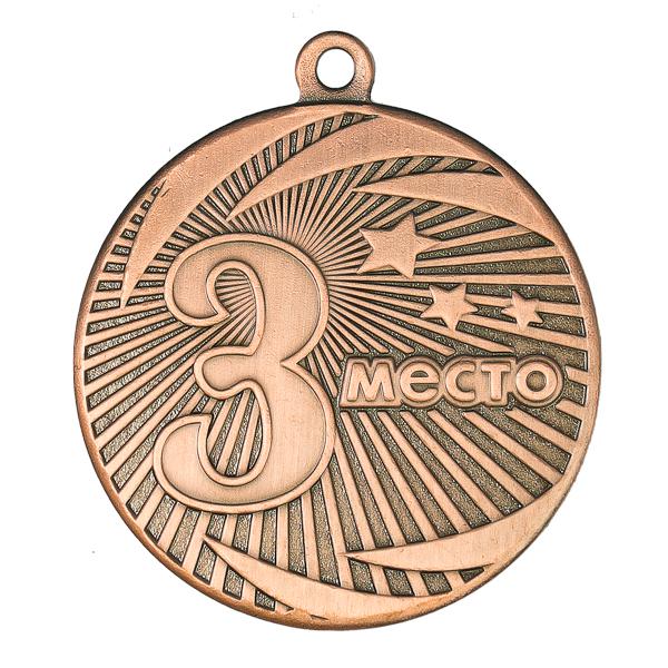 Медаль Мир Знаков MZ 22-40/B 3 место (D-40 мм, s-2 мм)