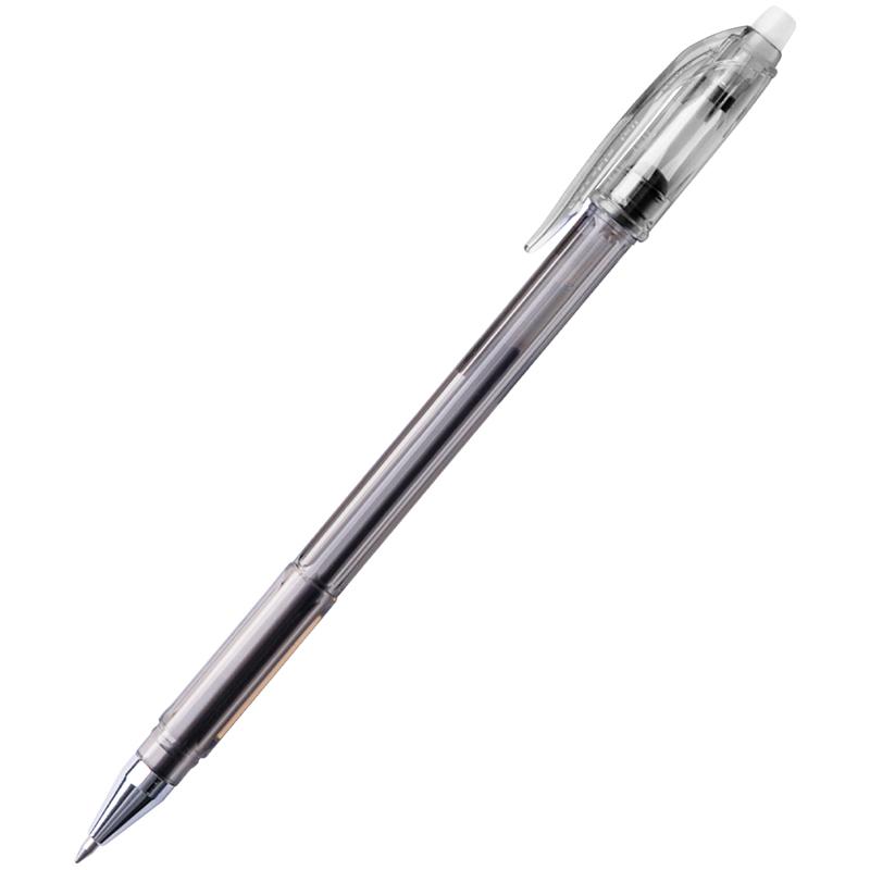 Ручка Crown EG028 гелевая пиши-стирай "Erasable Jell" черная, 0,5мм 263696