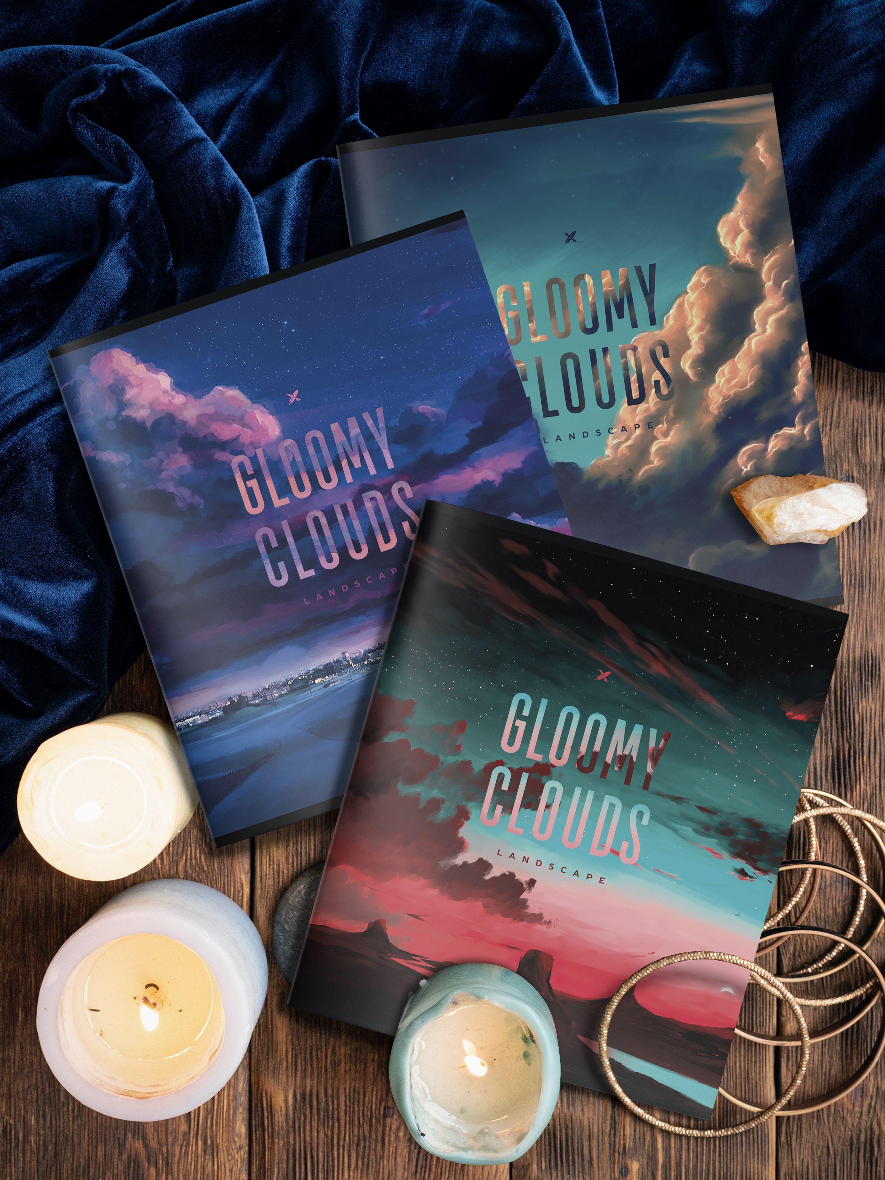 Тетрадь  48л Lorex LXCBCL-VM "VELVET MOTION" клетка, софт-тач, ассорти 228306