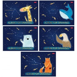 Альбом 32л. Хатбер 32А4лофВ "Приходи считать звезды", 3D фольгат 317639