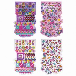 Альбом  4л. Юнландия 662698 "Единороги" со сверкающими наклейками 250шт.