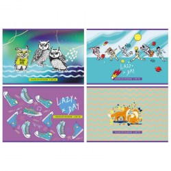 Альбом  8л. БиДжи 10945 "Mix. Универсальный" на скрепе, ассорти 339442