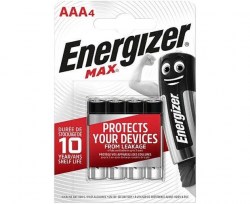 Батарейки Energizer Energizer MAX LR6/AA BL4 /4шт/ 645
