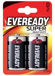 Батарейки Energizer Eveready SHD R20 1,5V /2шт/ большие 613