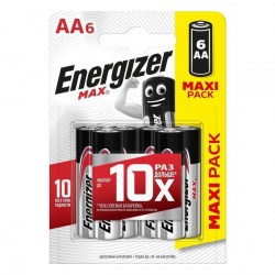 Батарейки Energizer Max E9/АА BP /2шт/ пальчик 393