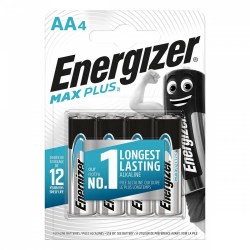 Батарейки Energizer Max Plus AA/E91 BP4 266