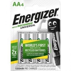 Батарейки Energizer NH15/ААUniversal 1300 BP4 Pre-Ch /4шт/ 270