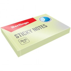 Блок липкий 76*51 Berlingo HN7651SG "Standard" 100л, зеленый 279031