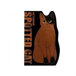 Блокнот 140*215мм Альфа-тренд 410047 "Пятнистый кот" 48л., вырубка, в точку