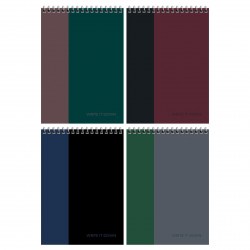 Блокнот А5 БиДжи 55933 "Duo mono" 80л. на гребне, тв. обложка 362906