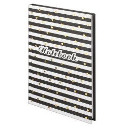 Блокнот А5 STAFF 111611 "Стильный" 80 л., твердый, тиснение фольгой