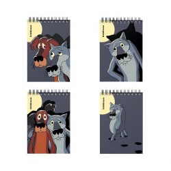 Блокнот А6 ErichKrause 54294 80л. "Жил-был Пес" клетка, на гребне