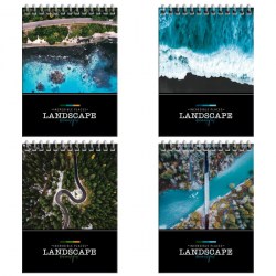 Блокнот Бт6к80гр_27949 А6 "Путешествия. Incredible places" 80л. на гребне, тв. обл /ArtSpace/ 287436