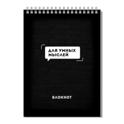 Блокнот Феникс 64438 А5 100л. "Для умных мыслей" на спирали