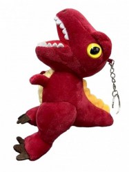 Брелок Centrum 73798 "Динозавр", 16 см, красный