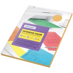 Бумага OfficeSpace IC_38229 Intensive Color А4, 80г/м2, 100л.  (оранжевый) 315726