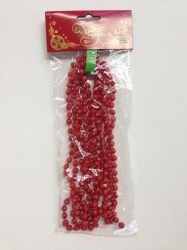 Бусы 38682 "Красный маскарад" 270см /Феникс Презент/ 