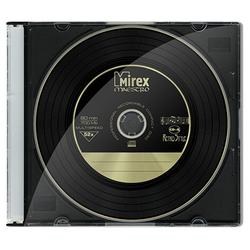 Диск CD-R 700Mb Mirex MAESTRO vinyl 52x Slim case UL120120A8S