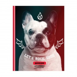 Дневник БиДжи 11500 "Let's rock" 1-11 классы, тв. 345122