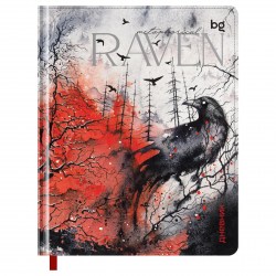Дневник БиДжи 58513 "Metaphorical raven" 1-11 классы, иск. кожа, тв. 366502
