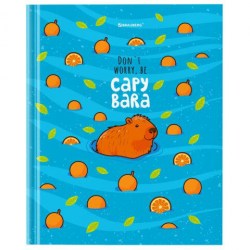 Дневник Brauberg 106837 "Капибара" 1-11 классы, твердый