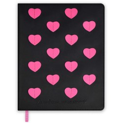 Дневник Феникс 66424 "Сердце" тв. переплёт, иск.кожа