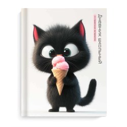 Дневник Феникс 69697 "Котенок с мороженым" тв.переплет