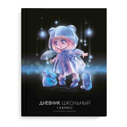 Дневник Феникс 69810 "Лоли и мишки" 1-4класс, тв.переплет