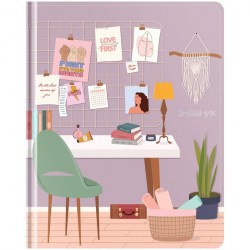 Дневник Greenwich Line DSK_43398 "My room 1-11 классы, лайт, иск.кожа, ляссе 333888