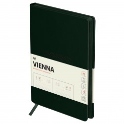 Ежедневник 2025г. БиДжи DdA5_61254 "Vienna. Dark green" А5, 176л., темно-зеленый