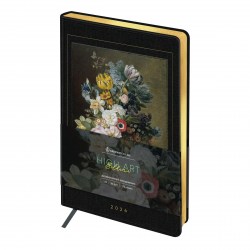 Ежедневник 2026г. Greenwich DdА5_65707 "High Art. Eelkema" А5, 176л., золотой срез