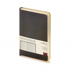 Ежедневник 3-517/08 "CHELSEA" А5 черный /Bruno Visconti/