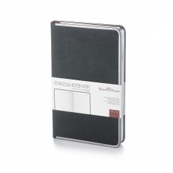 Ежедневник 3-528/02 "BRIDGE" А5 черный /Bruno Visconti/