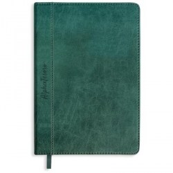 Ежедневник Альфа-Тренд 310041 "НИЦЦА" А5, 144л. бирюзовый