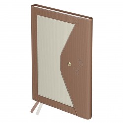 Ежедневник БиДжи DuA5_22224 А5 "Clutch. Pink" тв. переплет недатир, кожзам, розовый, внешний карман