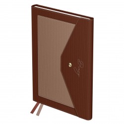 Ежедневник БиДжи DuA5_22225 А5 "Clutch.Sangri" тв. переплет недатир, кожзам, сангрия, внешний карман