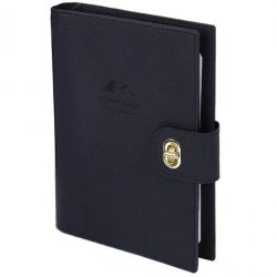 Ежедневник BRAUBERG 116204 "Nova" B5, 160л. черный, на кольцах