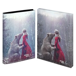 Ежедневник Феникс 70663 А5 120л. "Маша и медведь" кожзам