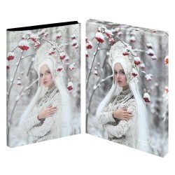 Ежедневник Феникс 70664 А5 120л. "Рябина" кожзам