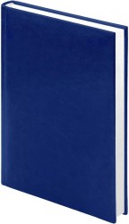 Ежедневник Lamark 02408 А5 256л. "Classic" синий, кожзам