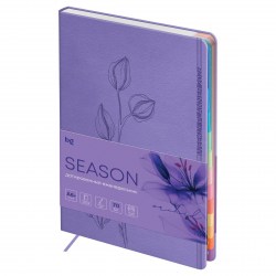 Еженедельник 2026г. БиДжи Wd_66082 "Season. Orchid" А6+, 80л, сиреневый 382199