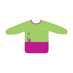 Фартук HobbyTime 2-502/01 однотонный для девочек