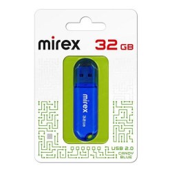 Флэш-диск Mirex CANDY BLUE 32GB ecopack 13600-FMUCBU32