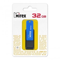 Флэш-диск Mirex CITY BLUE 32GB ecopack 13600-FMUCIB32