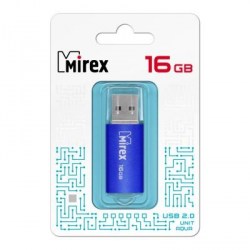 Флэш-диск Mirex UNIT AQUA 16GB  ecopack 13600-FMUAQU16