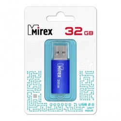 Флэш-диск Mirex UNIT AQUA 32GB  ecopack 13600-FMUAQU32