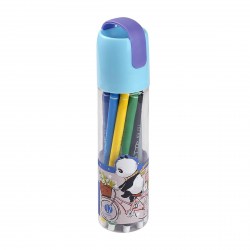 Фломастеры 12цв. 32-0065 "KIDSCOLOR" пластиковая туба /Bruno Visconti/