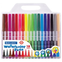 Фломастеры 18цв. Brauberg 151943 "PREMIUM" 