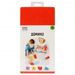 Игра настольная ТРИ СОВЫ НИ001 "Домино", EVA, 7 плашек, 28 элементов 358460