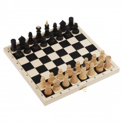 Игра настольная ТРИ СОВЫ НИ_46630 "Шахматы" деревянные с деревянной доской 29*29см 341989